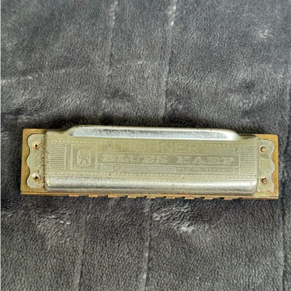 Vintage Hohner Blues Harp Harmonica Wood Comb. Made in Germany - Picture 1 of 5